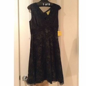 NWT Signette- Aysha Saeed Jacquard cocktail dress